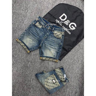 Quần short jean nam thời trang cao cấp phối họa tiết chữ cá tính,vải dày mềm co giãn nhẹ,phom dáng chuẩn siêu cấp QC