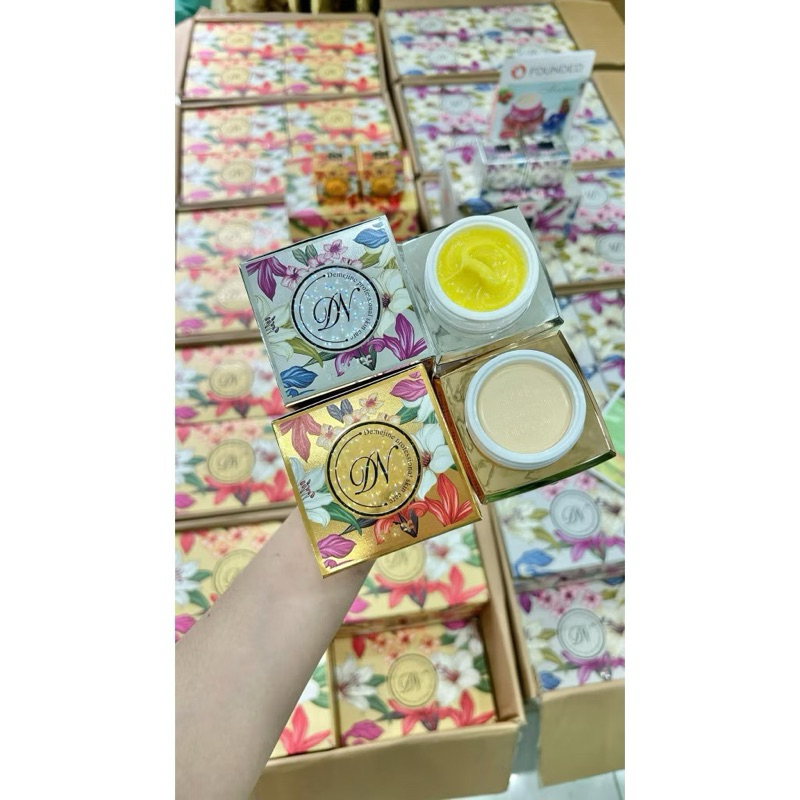 Kem  Demejine Dưỡng Trắng Da Tái Tạo Da Mặt Mờ Nám Tàn Nhan Ngày Và Đêm Hộp 20gram Chính Hãng