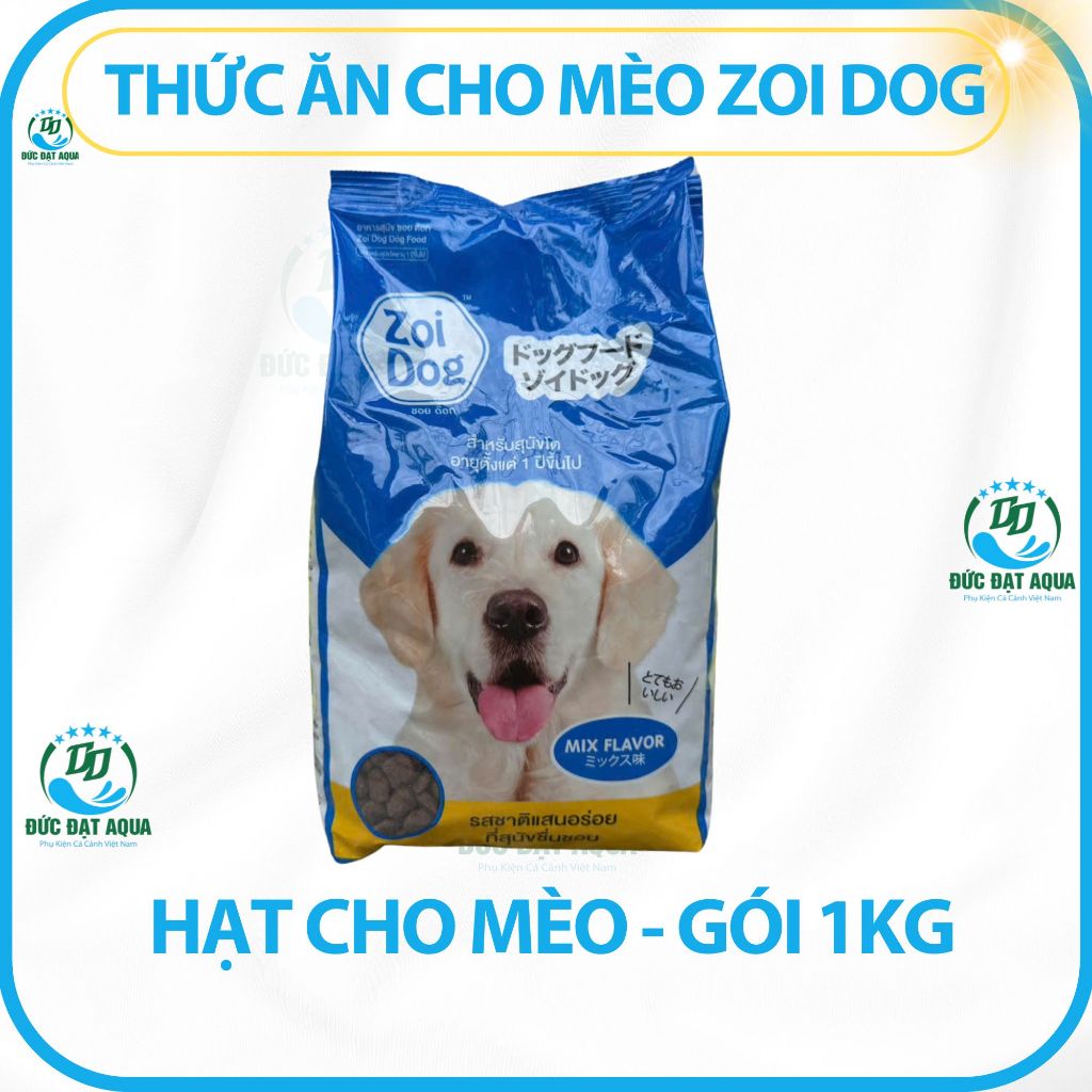 Thức ăn cho chó Zoi Dog, combo 5 gói 1kg, hạt cho chó trưởng thành 2