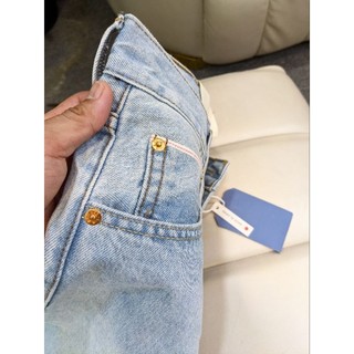 [loại lai biên dày đẹp] quần jean nam lv chất selvedge denim vải nhật