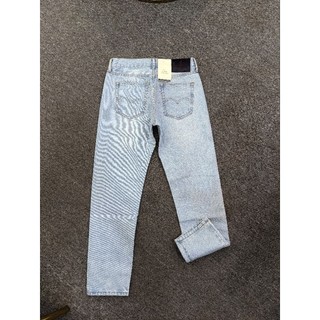 [loại lai biên dày đẹp] quần jean nam lv chất selvedge denim vải nhật