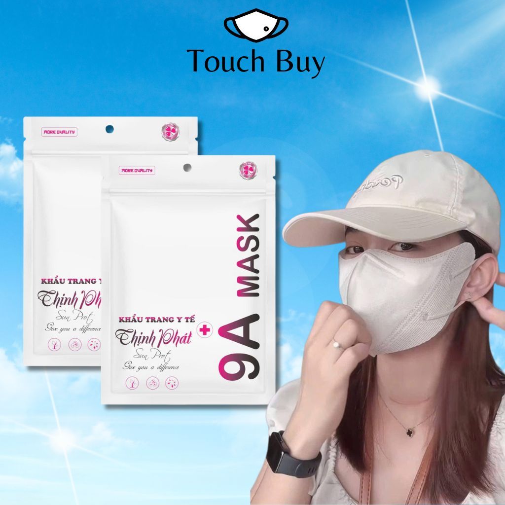 Khẩu Trang 9A Thịnh Phát toàn mặt Với 4 Lớp Vải PP Không Dệt Và 1 Lớp Vải Kháng Khuẩn Chính Hãng