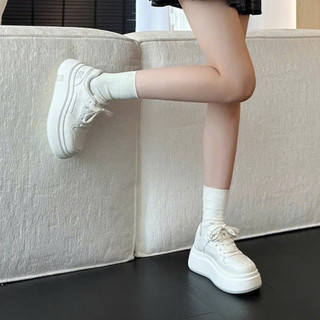 [Hàng QC fullbox]Giày thể thao tăng chiều cao phối dây đế độn chống chơn trượt chất mền êm mã 399