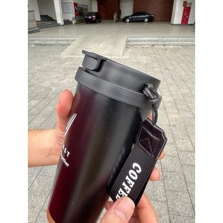 Cốc ly cafe Vinfast giữ nhiệt dung tích 500ml, đế cao su chống trượt, chống nóng. Vinfast Thermal Coffee Cup 500ml