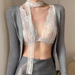 Đồ nội y (S13) - Bộ đồ lót ren kiểu đệm vừa