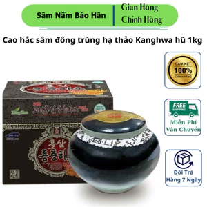 Cao hắc sâm đông trùng hạ thảo Kanghwa, hũ 1kg