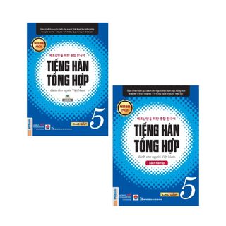 Sách - Combo Tiếng Hàn Tổng Hợp Dành Cho Người Việt Nam Tập 1-6 - Giáo Trình Kèm Sách Bài Tập