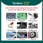 Keo 704 bảo vệ bo mạch, chống ẩm, cách điện chịu nhiệt tốt.