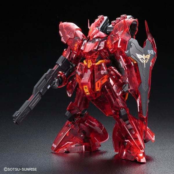 Mô Hình Lắp Ráp RG 1/144 Sazabi Clear Color MSN-04 P-Bandai (New Seal)