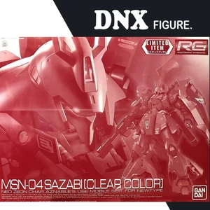Mô Hình Lắp Ráp RG 1/144 Sazabi Clear Color MSN-04 P-Bandai (New Seal)