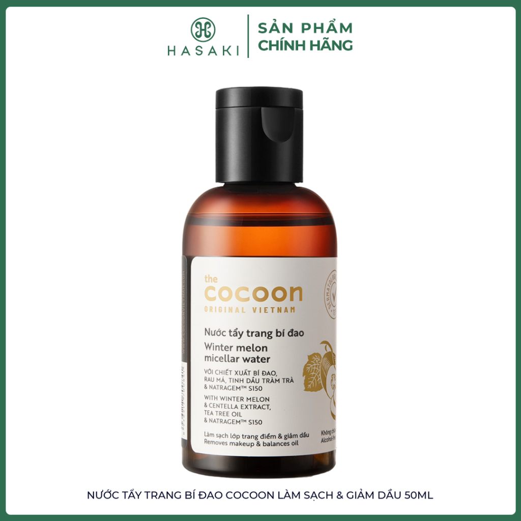 Nước Tẩy Trang Bí Đao Cocoon Làm Sạch & Giảm Dầu 50ml