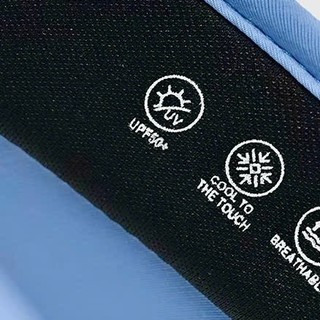 Mũ nửa đầu chống tia UV LABEL cotton thoáng khí thấm hút mồ hôi "HANDII"