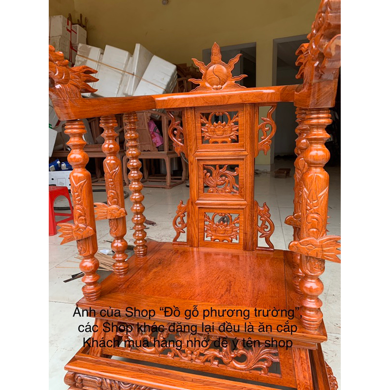 ngai thờ gia tiên song Long gỗ hương đá cao 67 và 88cm