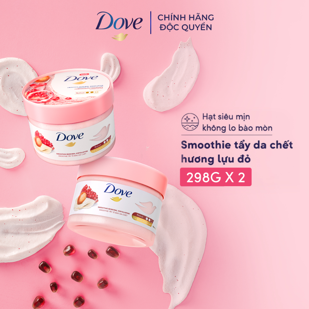 Ảnh Combo 2 Tẩy Da Chết Dưỡng Ẩm Toàn Thân Dove 298g x 2 4