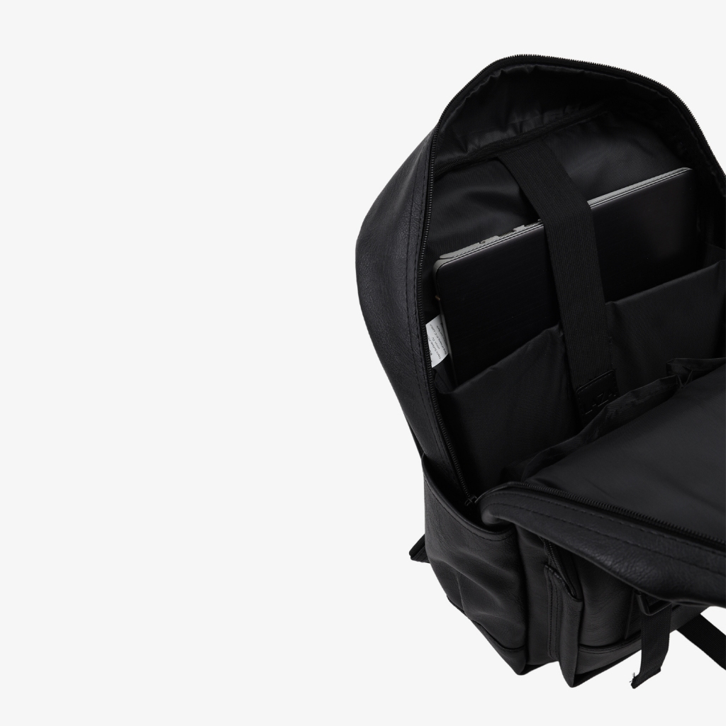 Ảnh Balo laptop da nam nữ thời trang LAZA Bellis Backpack 515 - Chất liệu da PU trượt nước nhập khẩu 3
