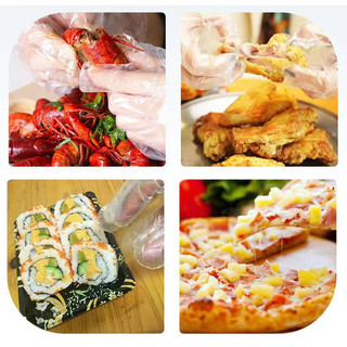 Set 100 Bao Tay Trẻ Em - Găng Tay Nilon Siêu Dai Dùng Một Lần Cho Bé Đảm Bảo Vệ Sinh An Toàn Thực Phẩm