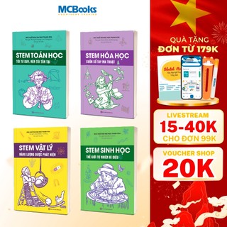 Sách - STEM dành cho học sinh - Phát triển tư duy logic, khám phá khoa học