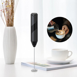 Máy đánh trứng mini inox 304 cao cấp, Máy tạo bọt cà phê MAISON cầm tay sử dụng pin- Nhựa ABS