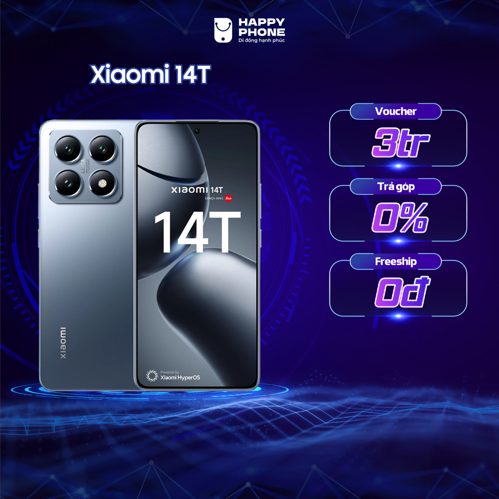 Ảnh Điện thoại Xiaomi 14T 5G 12GB/512GB -  Hàng Chính Hãng, Mới 100%, Bảo hành 18 tháng 1