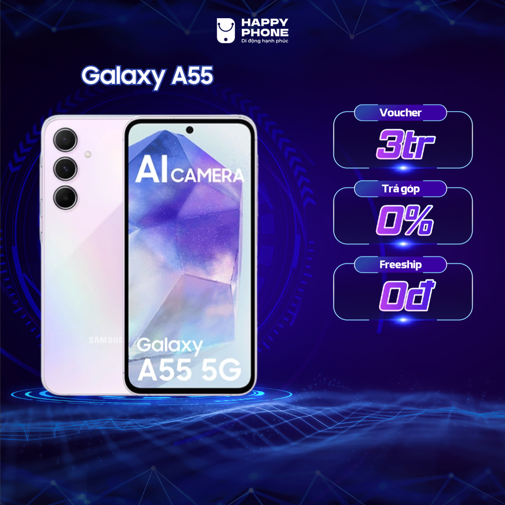 Ảnh Điện thoại Samsung Galaxy A55 5G - Hàng Chính Hãng, Nguyên seal, Bảo Hành 12 Tháng 1