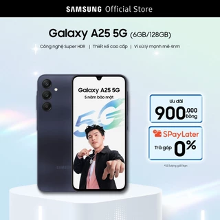 Điện thoại Samsung Galaxy A25 5G 6GB/128GB