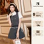 Set áo lấp lánh đính cúc phối giả sơ mi kèm quần short nữ trẻ trung xinh xắn TwentyFive Design SAVH18
