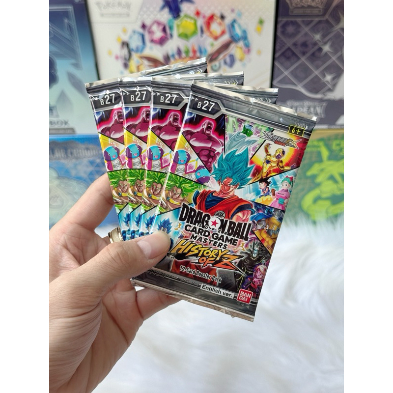 Dragon Ball Super TCG: Gi th bi Masters - History of Z Booster Pack  (BT27) | Shopee Vit Nam