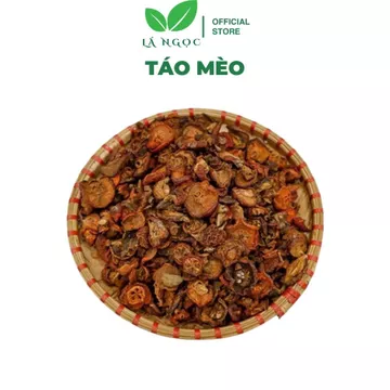 Táo Mèo (sơn tra) cường tim, hạ huyết áp, bảo vệ gan, là thảo dược quý, tốt cho sức khỏe Lá Ngọc 500g