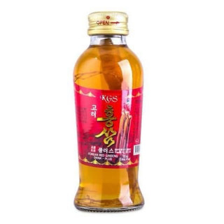 Hồng Sâm Nguyên Củ Chiết Xuất KGS Hộp 10 Chai x 120 ml