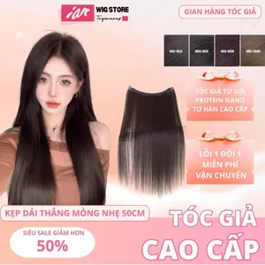 Tóc Giả Mảnh Kẹp iAn 40 Gram – Nhẹ Nhàng, Tự Nhiên, Dễ Dàng Biến Hóa