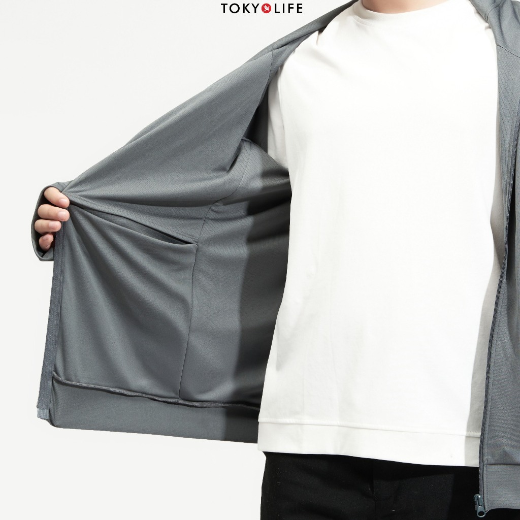 [FORM RỘNG- LÙI 1 SIZE] Áo Khoác Chống Nắng Chống Tia UV Unisex 2 Lớp Dày Dặn Thoáng Khí 40004137 - TOKYOLIFE