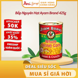 Bắp Nguyên Hạt Ayam Brand 425g – Vàng Tươi, Giòn Ngọt Tự Nhiên