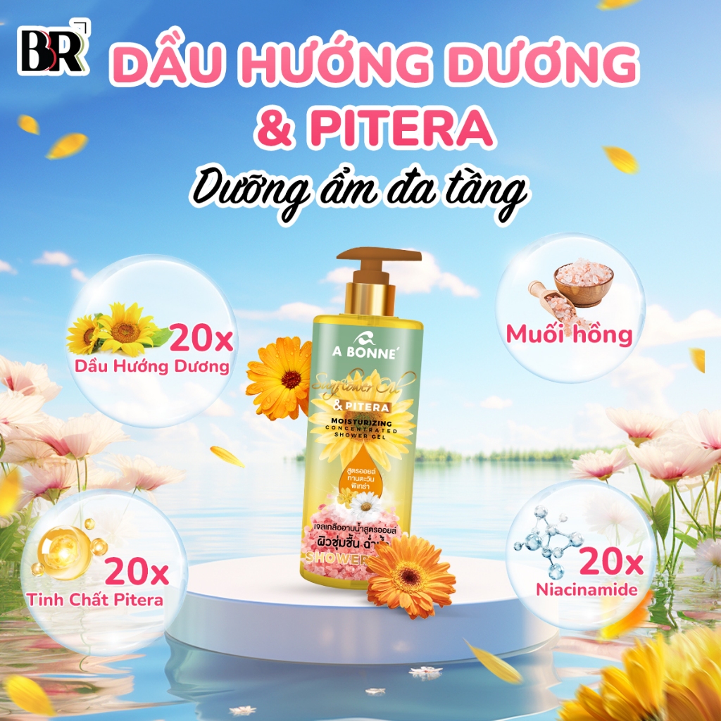 Ảnh Gel Tắm Cô Đặc Dưỡng Da A Bonne’ 450ml Tặng 1 Muối Sữa Spa 300g 4