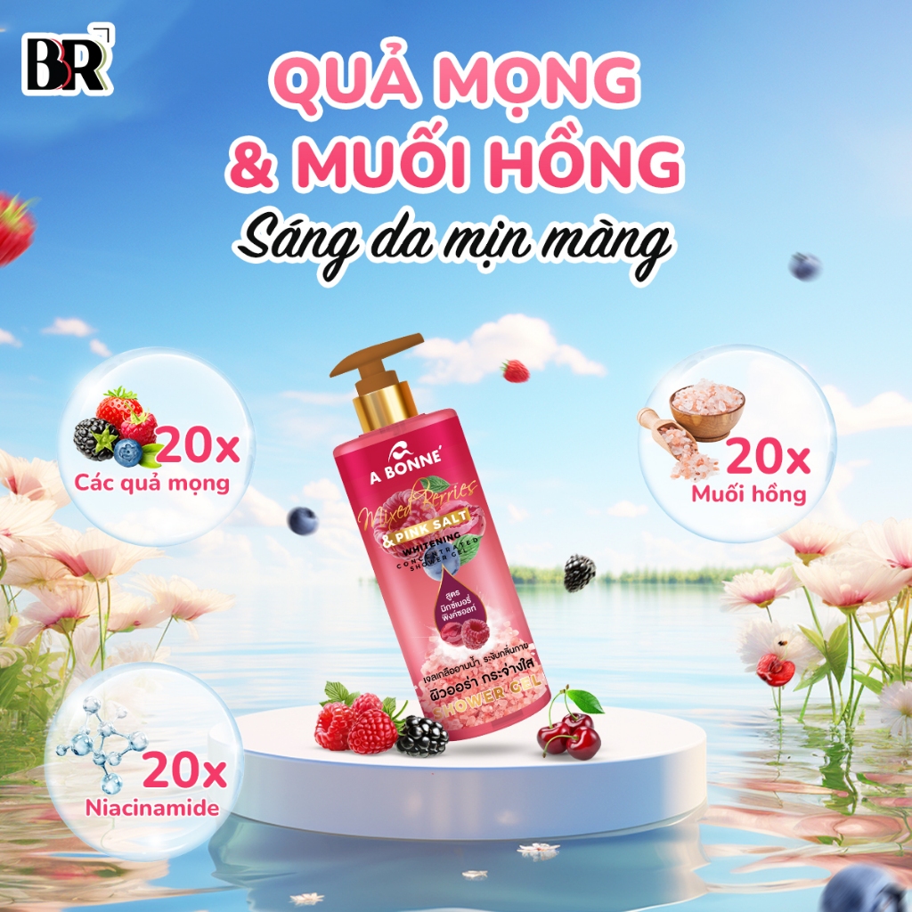 Ảnh Gel Tắm Cô Đặc Dưỡng Da A Bonne’ 450ml Tặng 1 Muối Sữa Spa 300g 3
