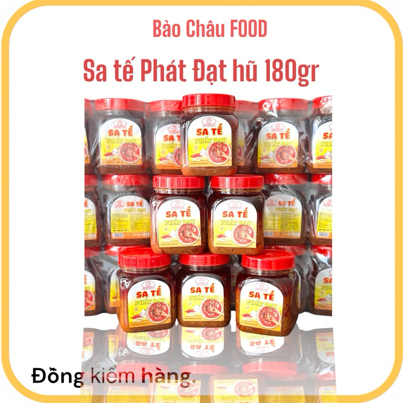 Sa tế Phát đạt hũ 180gr. Sa Tế Phát Đạt còn là bí quyết cho nhiều món ngon! Ướp thịt nướng, xào rau, nêm lẩu,...