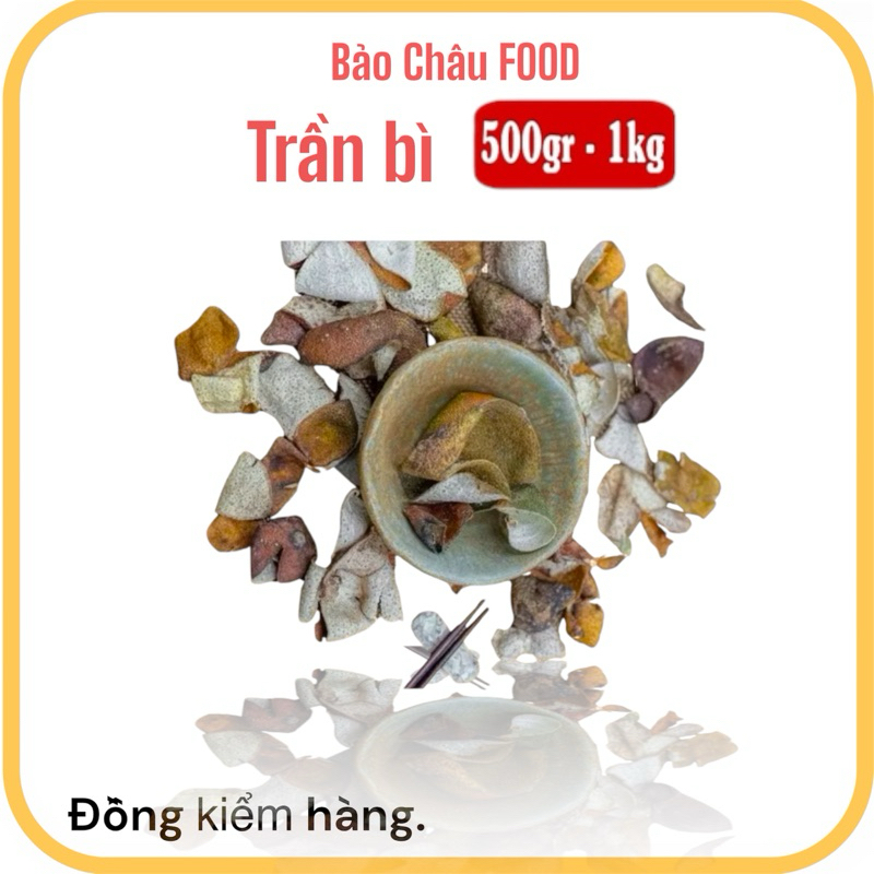 Trần bì(vỏ quýt khô) 500gr