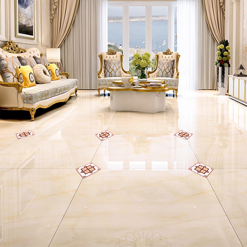 Bộ 24 Miếng Dán Trang Trí Sàn Nhà Bằng PVC Tự Dính Chống Thấm Nước Trang Trí Nhà Cửa