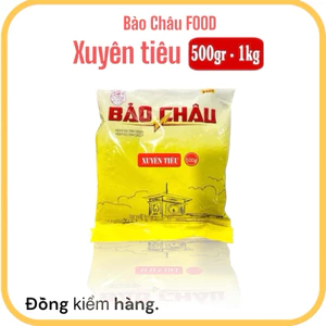 xuyên tiêu 500gr Hạt Xuyên Tiêu (Hoa Tiêu) Dùng Để Tẩm Ướp Gia Vị Hàng Chất Lượng