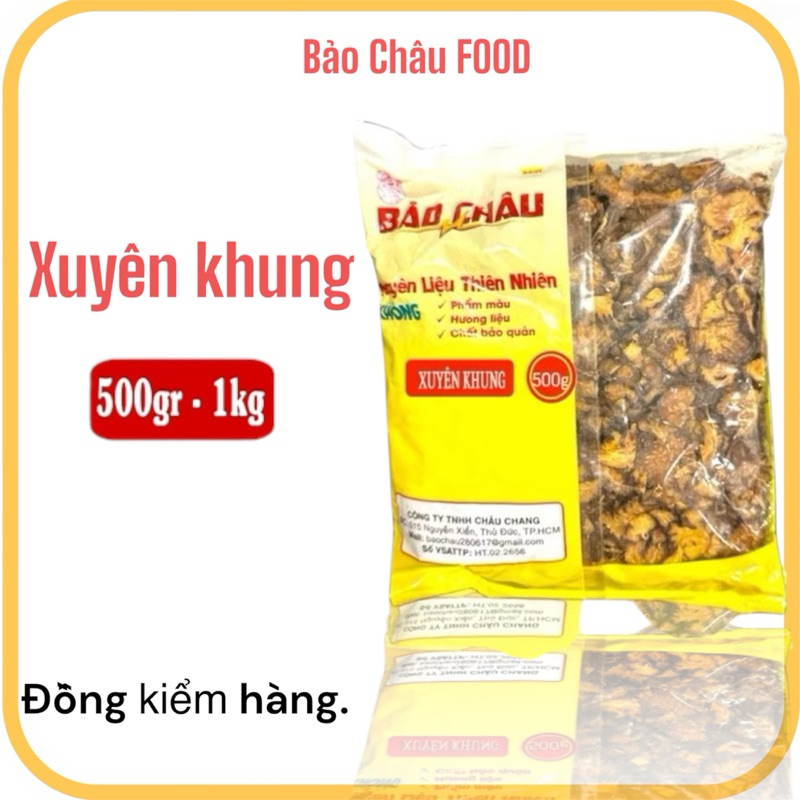 Xuyên khung thái lát nguyên liệu nấu lẩu 500gr