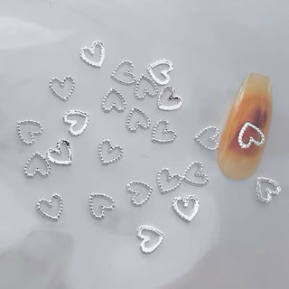 charm nơ nail mini gắn móng - nơ kim loại siêu nhỏ , set 10 cái