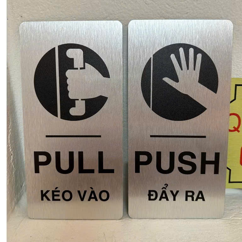 BẢNG CHỈ DẪN  KÉO ĐẨY CỬA