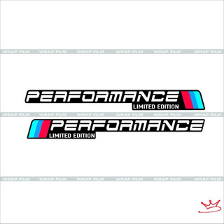 Tem chữ Performance thể thao dán đa vị trí cho Ô tô, Decal không thắm nước không bay màu