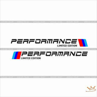 Tem chữ Performance thể thao dán đa vị trí cho Ô tô, Decal không thắm nước không bay màu
