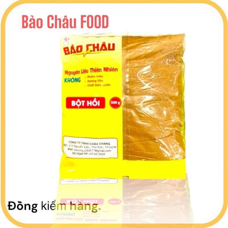 Bột Hồi Bảo Châu Nguyên chất sạch thơm gia vị cho nhiều món ăn 500g