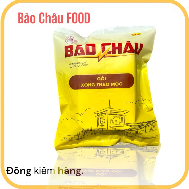 Gói Xông Thảo Mộc Bảo Châu  food(200-300gr)- Thư Giãn Đa Dạng, Trọn Vẹn.