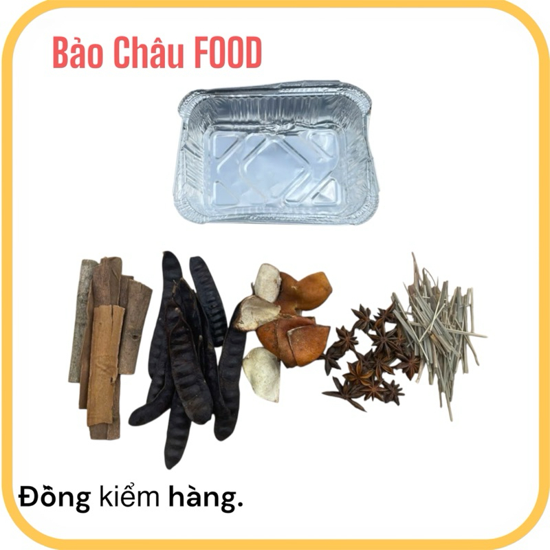 Gói Xông Thảo Mộc Bảo Châu  food(200-300gr)- Thư Giãn Đa Dạng, Trọn Vẹn.