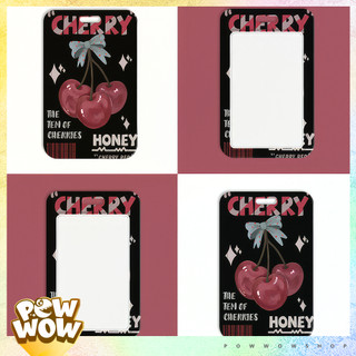 Bao Đựng Thẻ Nhân Viên Nhựa ABS Hình Cherry – Hoạ Tiết Trái Cây Fruit Style Cá Tính