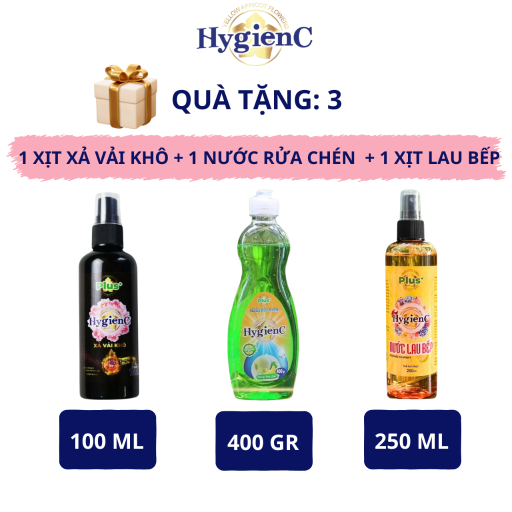 Ảnh Combo 2 Túi Nước Giặt Xả Đậm Đặc HygienC Plus 2.6Kg/Túi Hương Nước Hoa - Hàng Chính Hãng 3