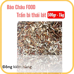 500gr Vỏ quýt (Trần bì) thái lát Bảo Châu món quà từ thiên nhiên.