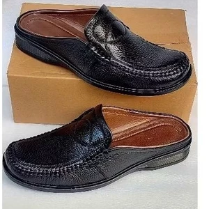 giày da bò xịn đế cao su có khâu xuyên đế